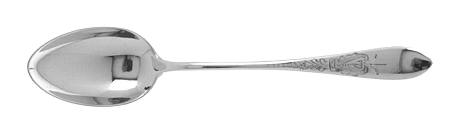 Old English Engraved (Sterling, 1890) Five O'Clock Teaspoon by Frank Smith-1