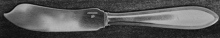 Pilgrim (Sterling, 1909) Hollow Handle Master Butter Knife by Frank Smith-1