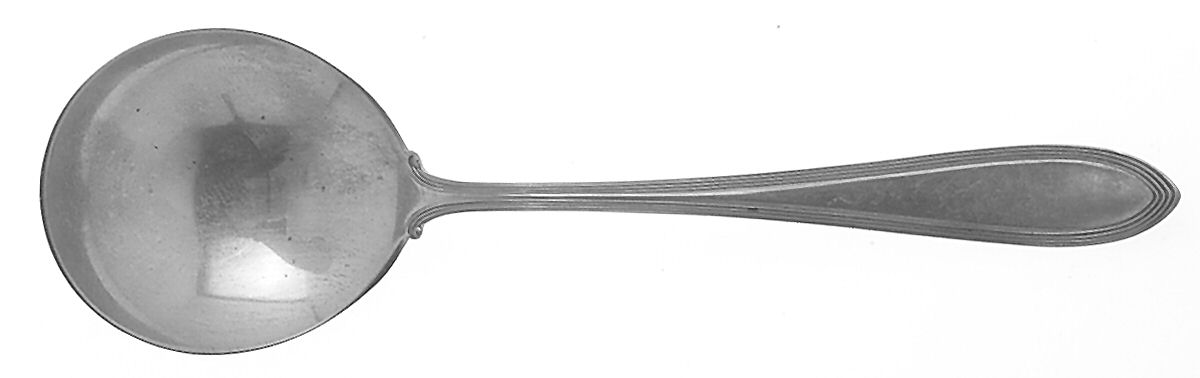 Pilgrim (Sterling, 1909) Round Bowl Soup Spoon (Bouillon) by Frank Smith-1