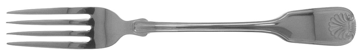 Plymouth Shell (Stainless) Fork by F B Rogers-1
