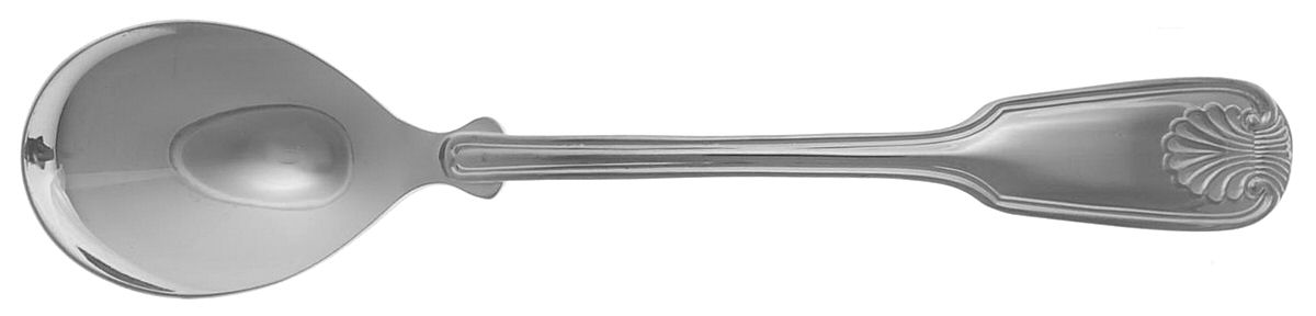 Plymouth Shell (Stainless) Sugar Spoon by F B Rogers-1