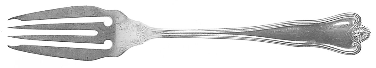Priscilla (Sterling, 1924, No Monograms) Individual Salad Fork by Frank Smith-1