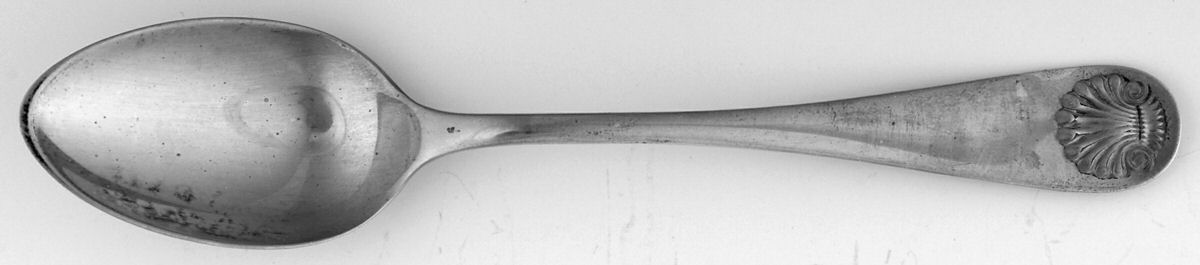 Shell (Sterling, 1889-1890) Teaspoon by Frank Smith-1