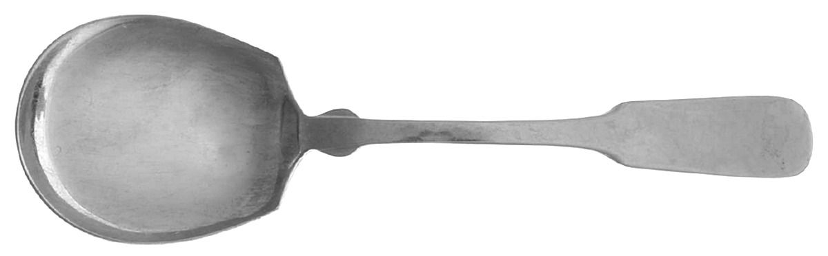 Southport (Stainless) Solid Smooth Casserole Spoon by F B Rogers-1