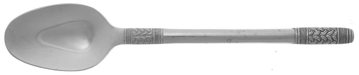 Stonehenge (Stainless) Place/Oval Soup Spoon by F B Rogers-1
