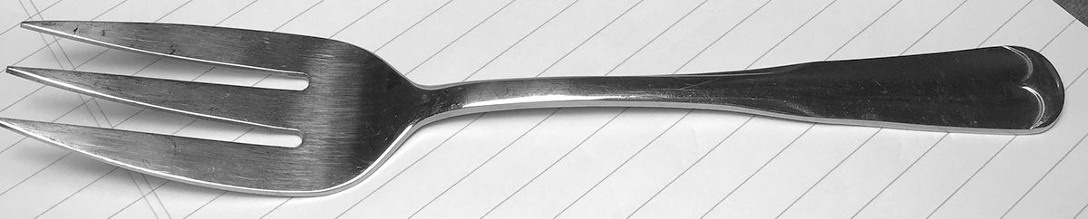 FBR5 (STAINLESS) Small Solid Cold Meat Serving Fork by F B Rogers-1