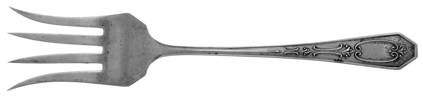 Vergennes (Sterling, 1913) Small Chipped Beef Fork by Frank Smith-1