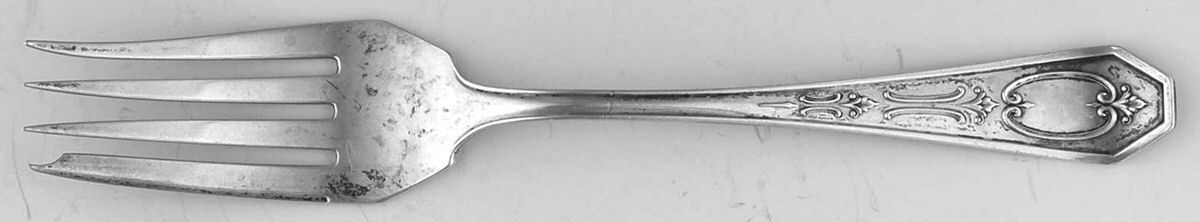 Vergennes (Sterling, 1913) Individual Solid Fish Fork by Frank Smith-1