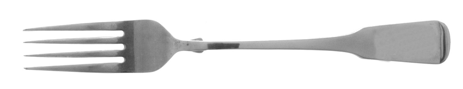 Wilmington (Stainless, End Handle Flair) Fork by F B Rogers-1