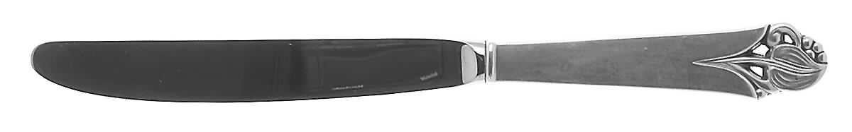 Woodlily (Sterling, 1945, Satin) Modern Hollow Knife by Frank Smith-1