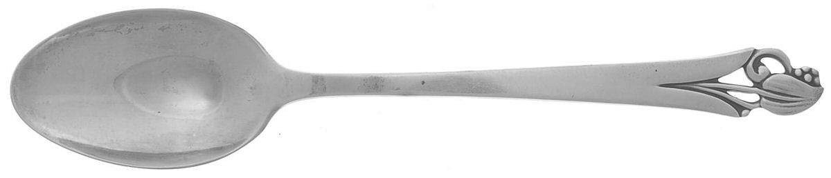Woodlily (Sterling, 1945, Satin) Teaspoon by Frank Smith-1
