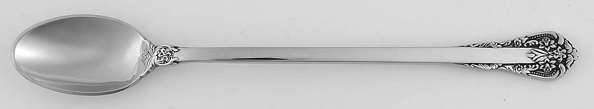 Imperial Rose (Stainless) Iced Tea Spoon by F B Rogers-1