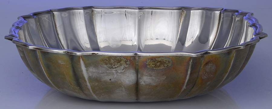 Chippendale (Sterling, Hollowware) 10" Round Vegetable Bowl by Frank Smith-1