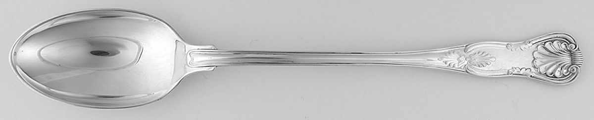 FBR14 (Silverplate) Oversize Solid Salad Serving Spoon by F B Rogers-1