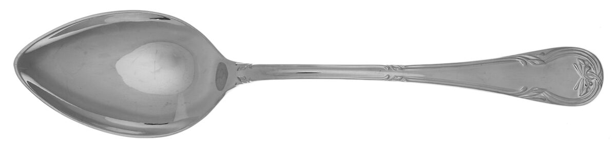Regence (Silverplate) Solid Serving Spoon by Fracalanza-1