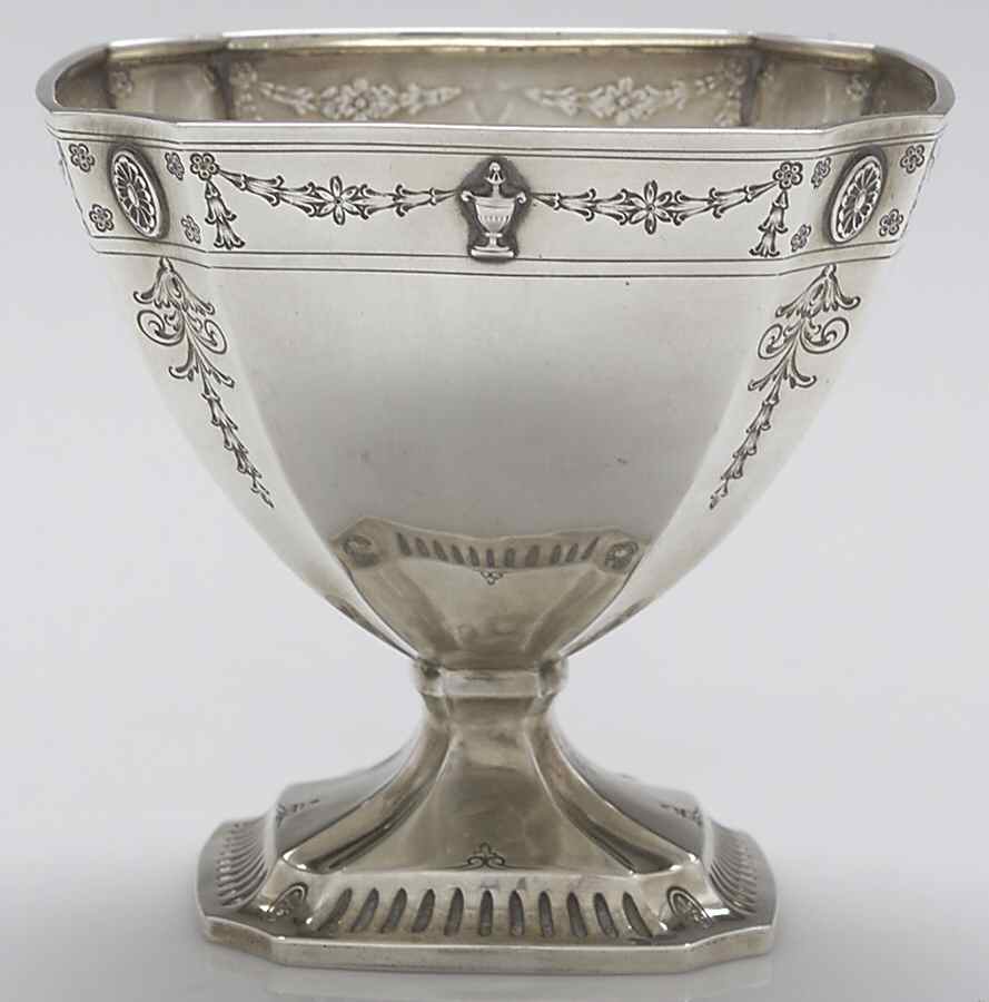 Georgian Garland (Sterling, Hollowware) Waste Bowl by Frank Smith-1