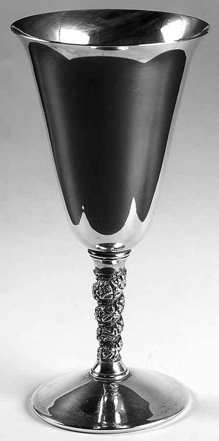 F500 (Silverplate, Hollowware) Water Goblet by F B Rogers-1