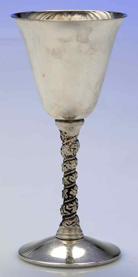 F500 (Silverplate, Hollowware) Silverplate Cordial Cup by F B Rogers-1