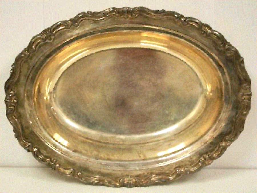 6006 (Silverplate, Hollowware) Double Vegetable Bowl-No Lid by F B Rogers-1