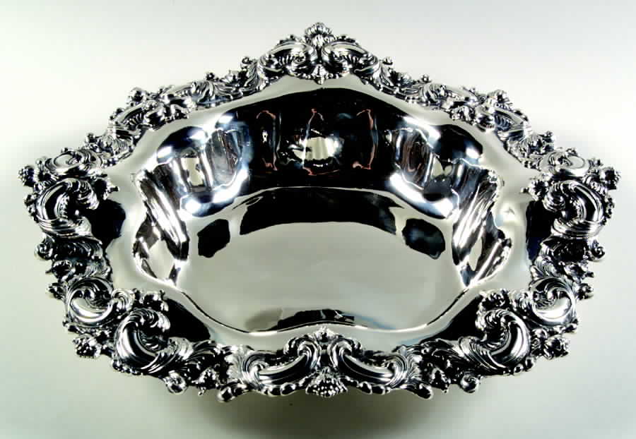 2971 (Sterling, Hollowwware) Sterling Centerpiece by Frank Smith-1
