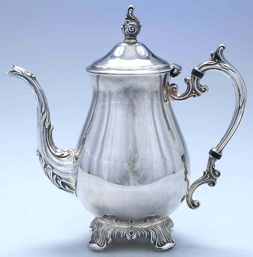 2462 (Silverplate, Hollowware) Teapot by F B Rogers-1