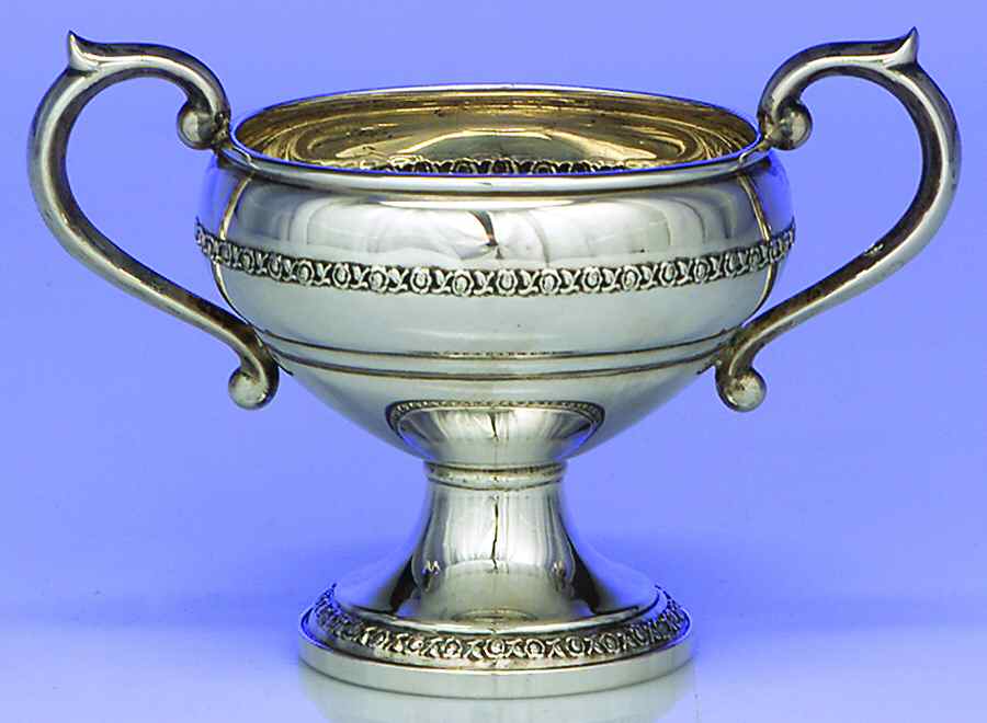 Margaret Rose (Sterling, Hollowware) Weighted Mini Open Sugar by F B Rogers-1