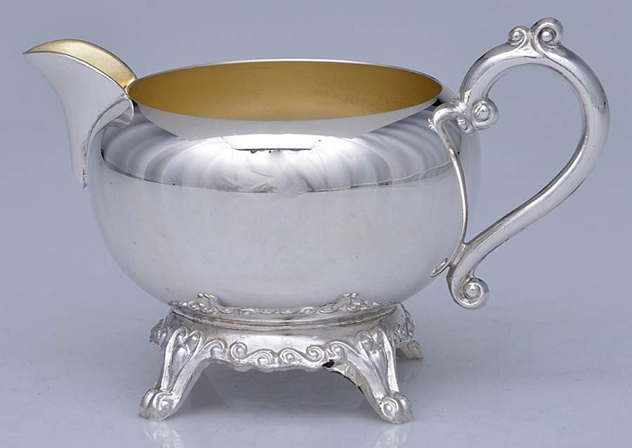 FBR19 (Silverplate, Hollowware) Creamer by F B Rogers-1