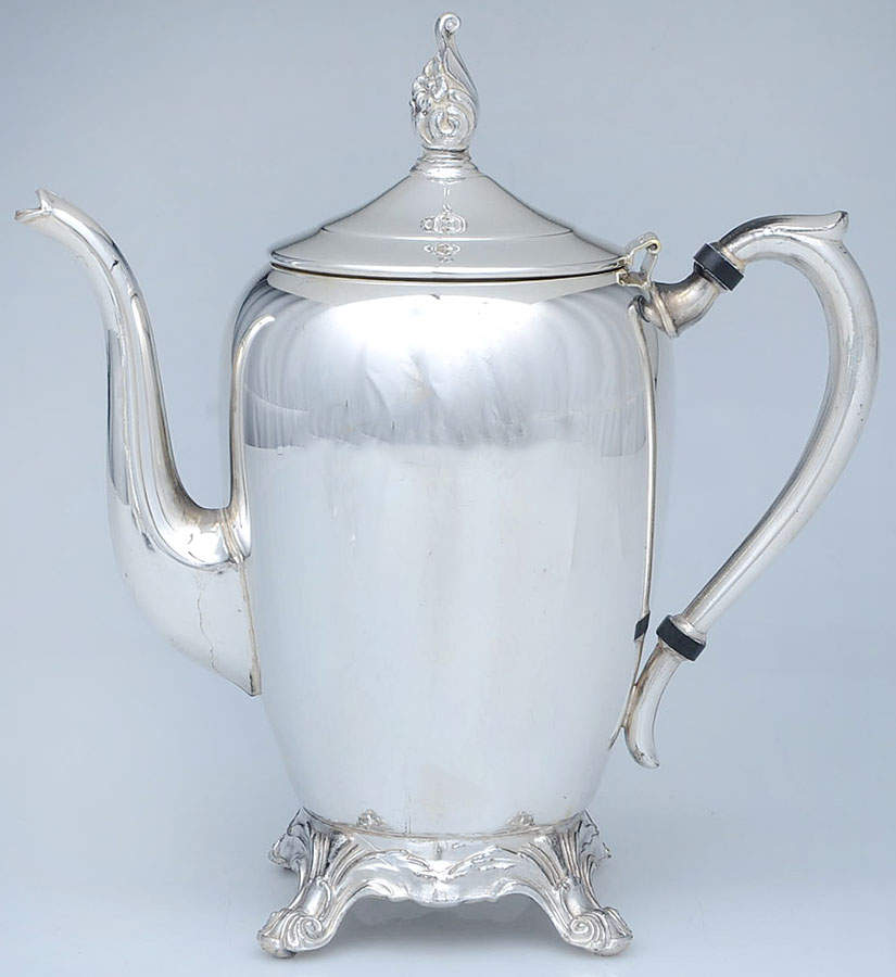 2670 (Silverplate, Hollowware) Teapot by F B Rogers-1