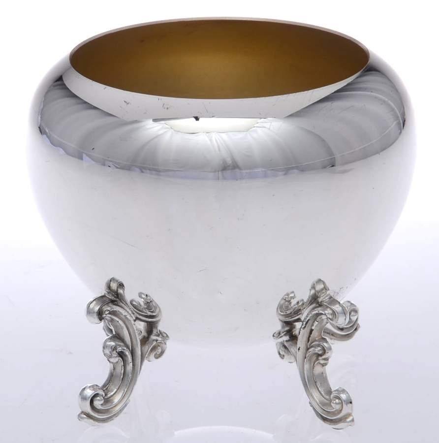 1960 (Silverplate, Hollowware) Waste Bowl by F B Rogers-1
