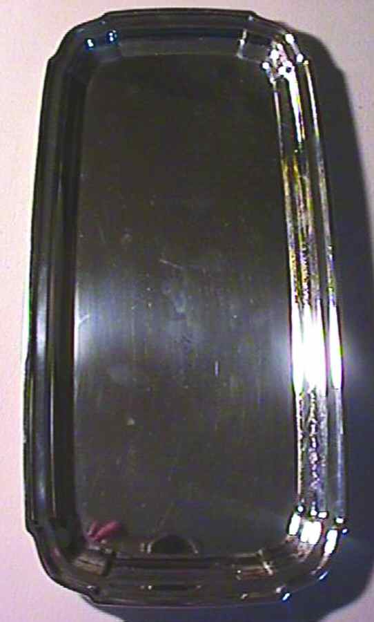 377 (Sterling, Hollowware) Sterling Bread Tray by Frank Smith-1