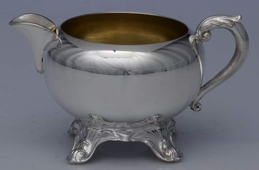 FBR30 (Silverplate, Hollowware) Creamer by F B Rogers-1
