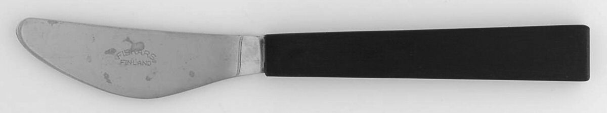 FIK1 (Stainless) Modern Hollow Butter Spreader (Stainless) by Fiskars-1