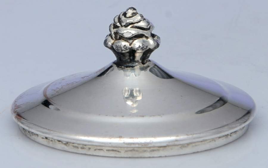 1200 (Silverplate, Hollowware) Lid for Sugar Bowl by F B Rogers-1