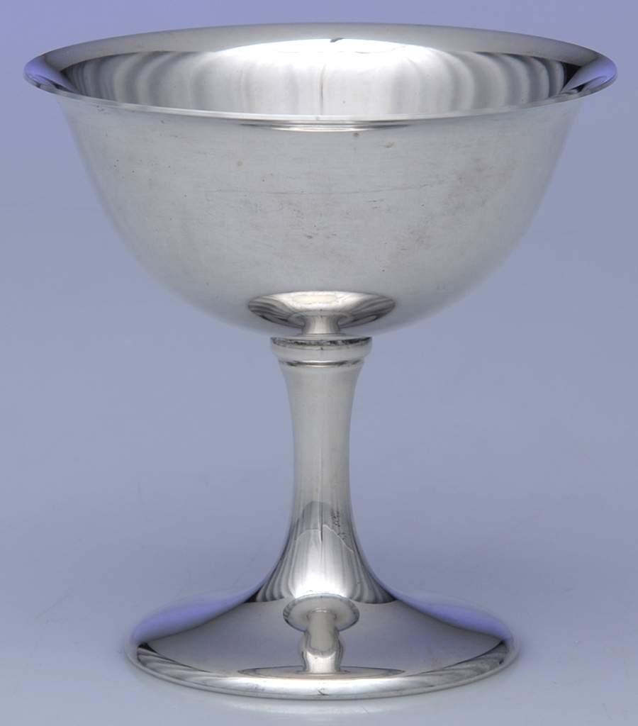186 (Sterling, Hollowware) Champagne/Sherbet by Frank Smith-1