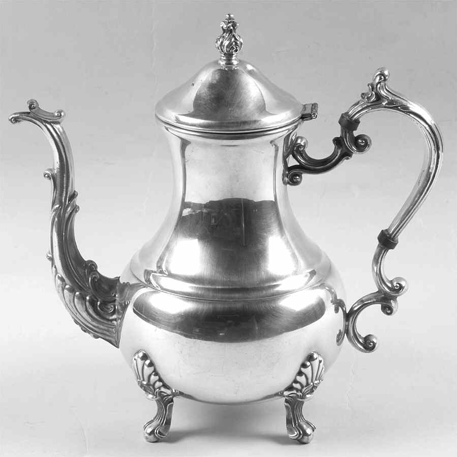 Lady Margaret (Silverplate, Hollowware) Silverplate Coffee Pot by F B Rogers-1