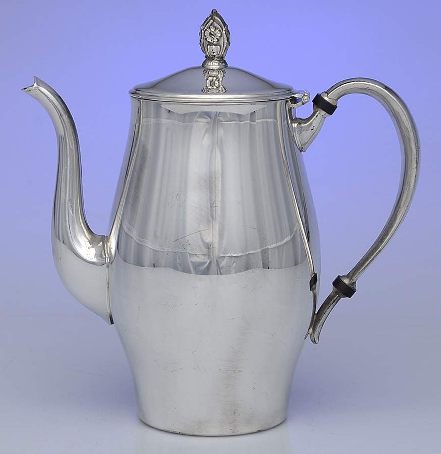 2375 (Silverplate, Hollowware) Silverplate Coffee Pot by F B Rogers-1