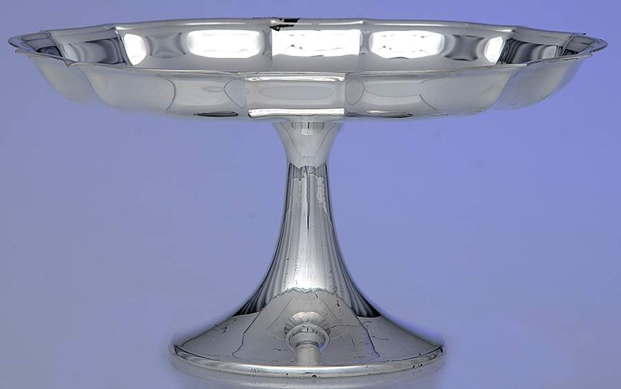 670 (Silverplate, Hollowware) Round Compote (Height X Width) by F B Rogers-1