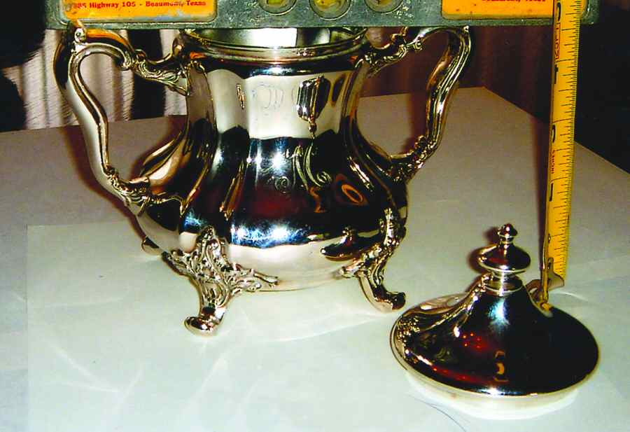 1206 (Silverplate, Hollowware) Sugar Bowl & Lid by F B Rogers-1