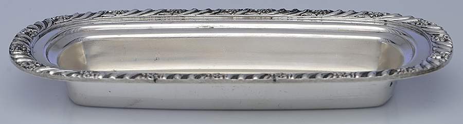 1503 (Silverplate, Hollowware) 1/4 Lb Butter W/No Lid by F B Rogers-1