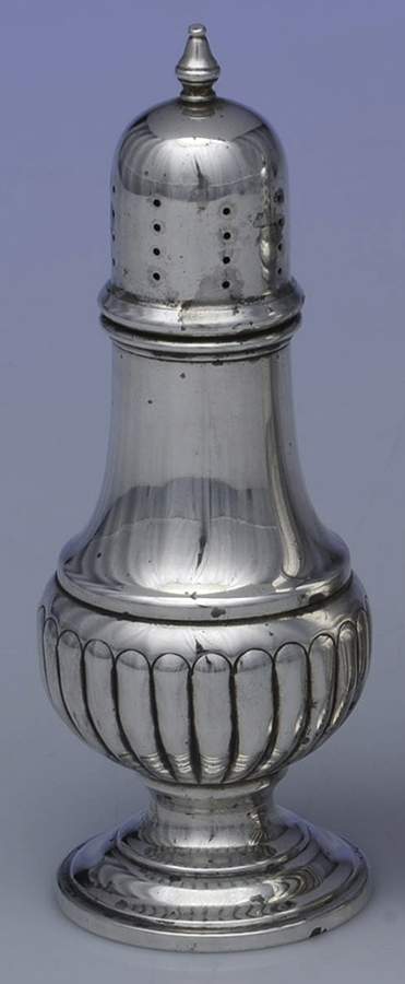 118 (Sterling, Hollowware) Salt Shaker by F B Rogers-1