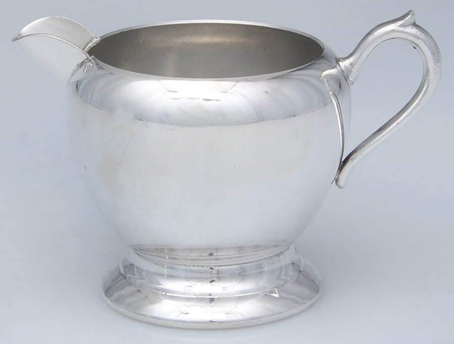 1087 (Silverplate, Hollowware) Creamer by F B Rogers-1
