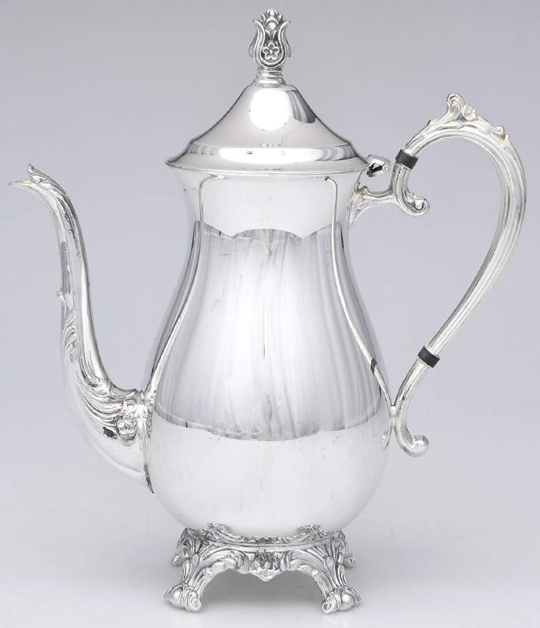 2305 (Silverplate Hollowware) Silverplate Coffee Pot by F B Rogers-1