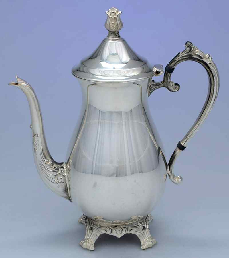 2305 (Silverplate Hollowware) Silverplate Coffee Pot by F B Rogers-1
