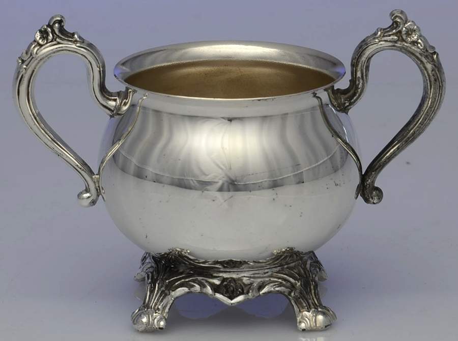 2305 (Silverplate Hollowware) Sugar Bowl No Lid by F B Rogers-1