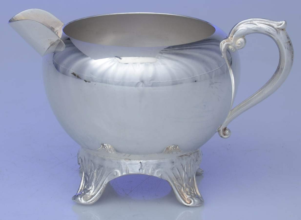 1224 (Silverplate, Hollowware) Creamer by F B Rogers-1