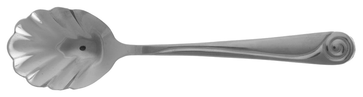 Swirl (Stainless) Sugar Shell Spoon by Farberware-1