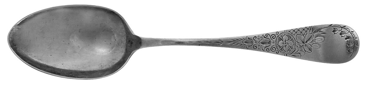 Lily (Sterling) Tablespoon (Serving Spoon) by Frank Smith-1