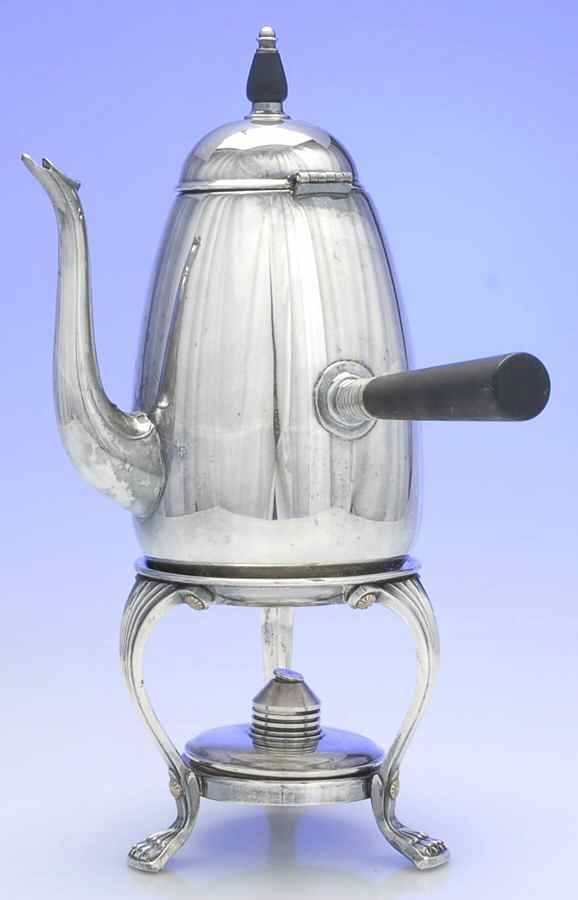 2357 (Silverplate, Hollowware) Silverplate Coffee Pot by F B Rogers-1