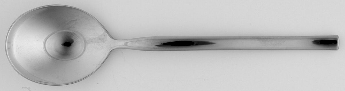 FMA3 (Stainless) Round Bowl Soup Spoon (Gumbo) by Fairmont Silver-1