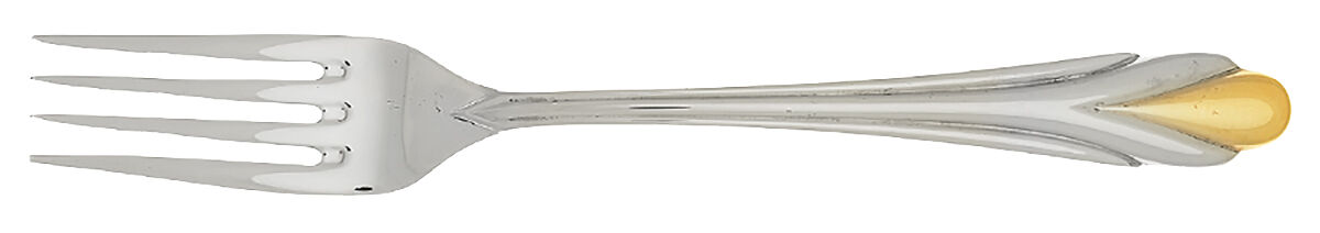Amore (Stainless, Gold Accent) Fork by Fortunoff-1